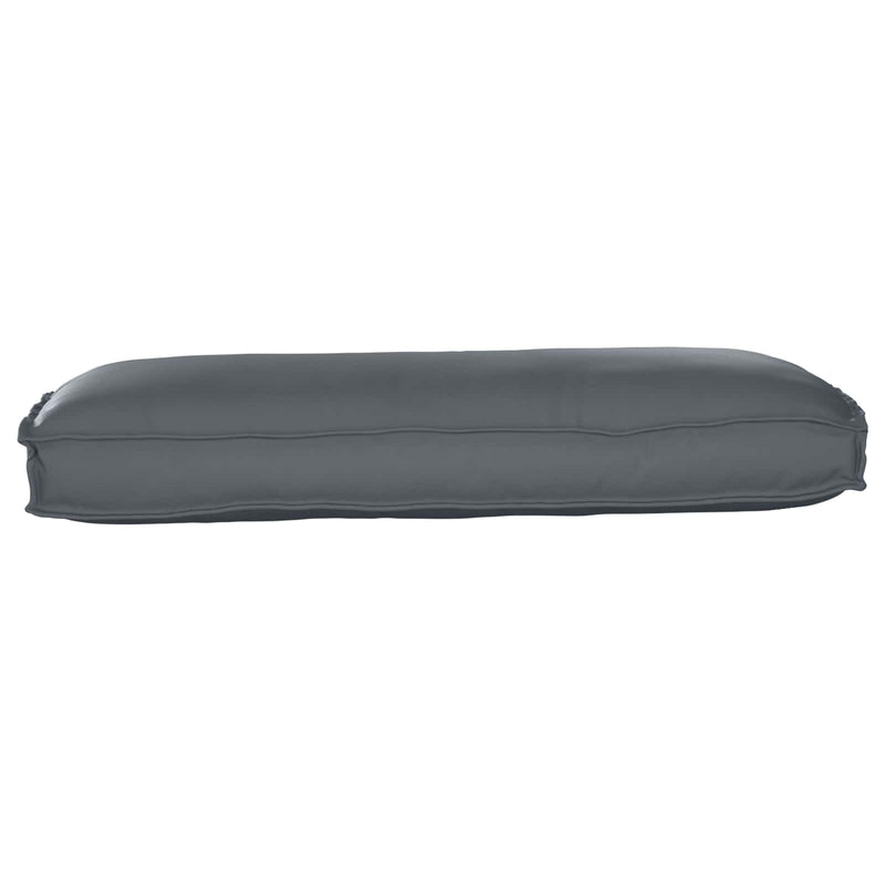 Afbeelding laden in galerijviewer, Vidaxl kussen antraciet 120 x 50 x 12 cm oxford stof