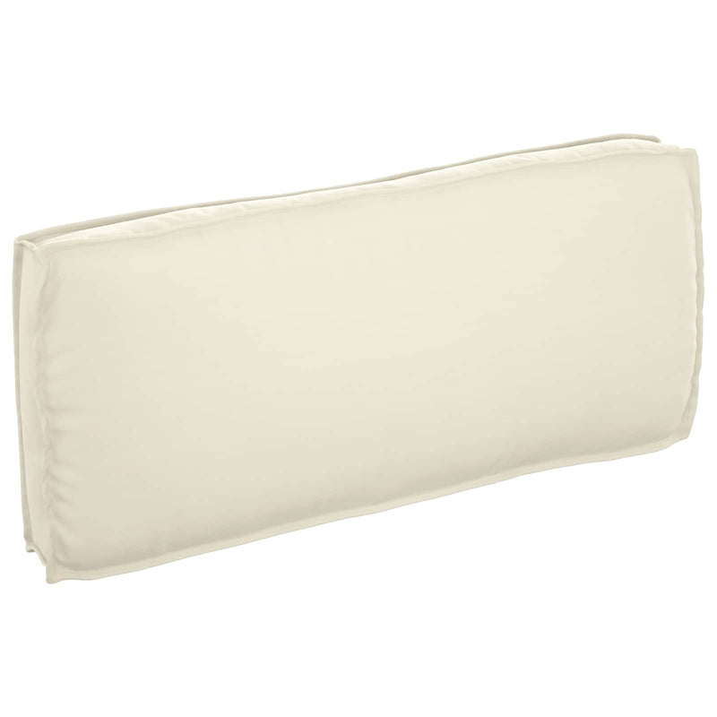Afbeelding laden in galerijviewer, Vidaxl kussen crème 120 x 50 x 12 cm oxford stof