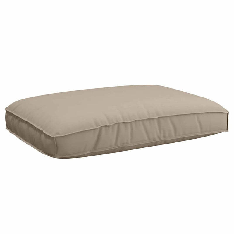Afbeelding laden in galerijviewer, Vidaxl kussen taupe 120 x 80 x 12 cm oxford stof
