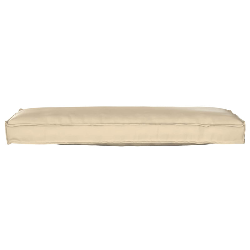 Chargez l'image dans la visionneuse de la galerie, Vidaxl kussen beige 120 x 40 x 8 cm oxford stof