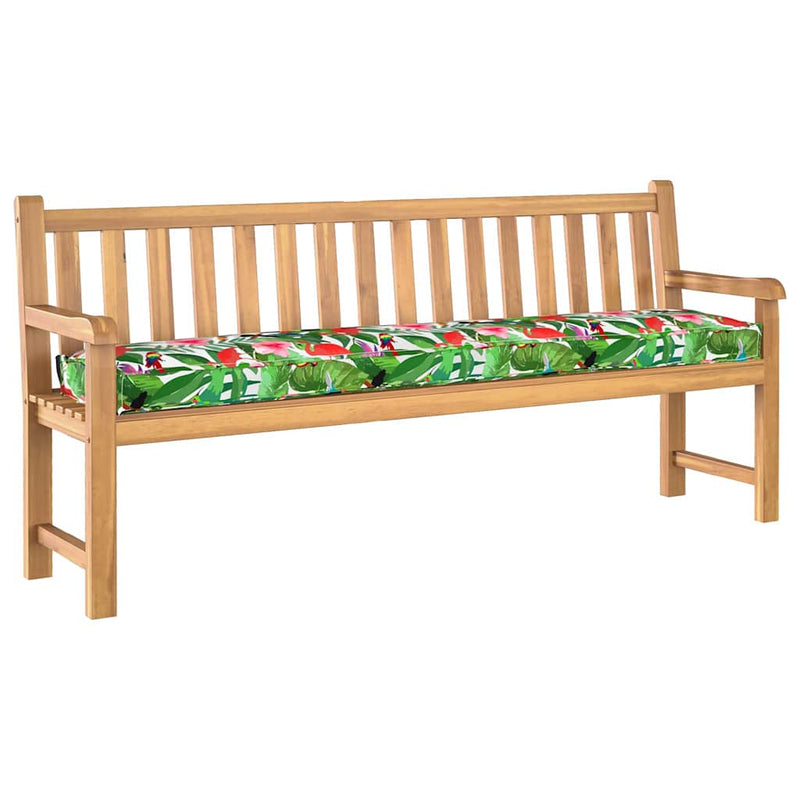 Afbeelding laden in galerijviewer, Vidaxl pallet kussen set 2 pcs tropische jungle 200 x 40 x 8 cm