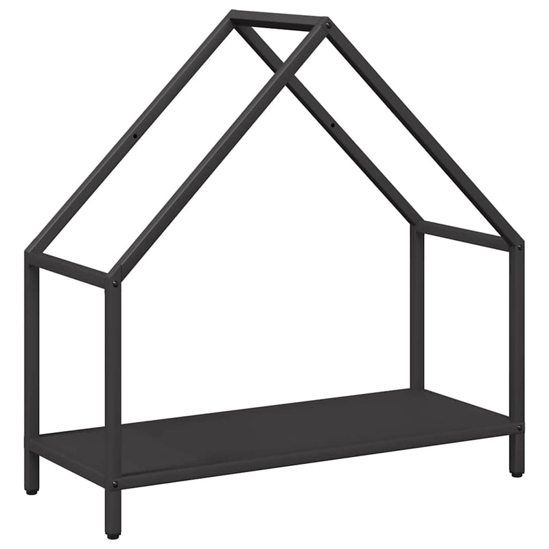 Afbeelding laden in galerijviewer, Vidaxl brandhoutrek 60x25x60 cm koudgewalst staal zwart