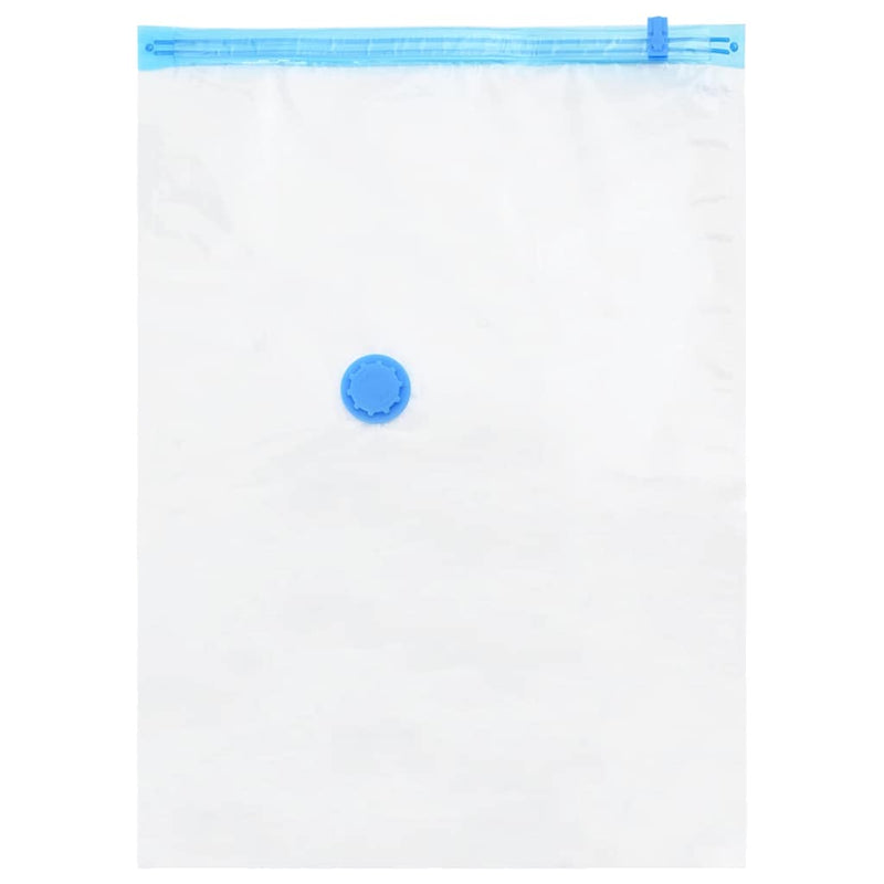 Afbeelding laden in galerijviewer, Vidaxl opslagzakken met opslag 20 pcs transparant en blauw 70 x 50 cm