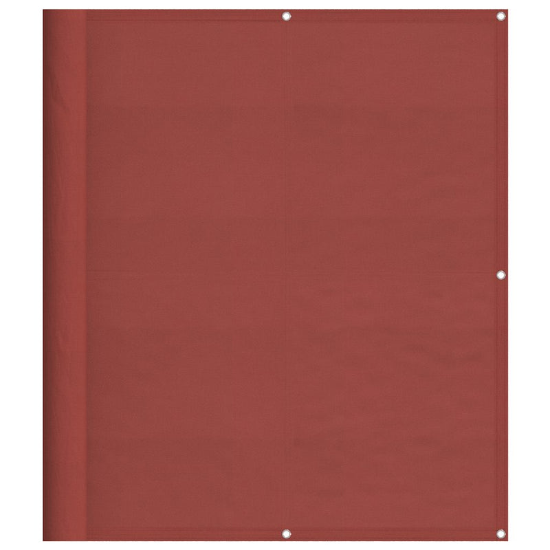 Chargez l'image dans la visionneuse de la galerie, Vidaxl balkonscherm terracotta 120x700 cm 100% polyester oxford