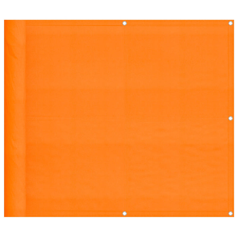 Chargez l'image dans la visionneuse de la galerie, Vidaxl balkonscherm oranje 90x700 cm 100% polyester oxford