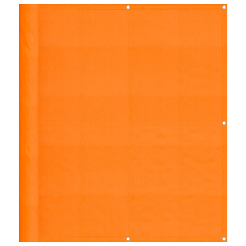 Afbeelding laden in galerijviewer, Vidaxl balkonscherm oranje 120x800 cm 100% polyester oxford