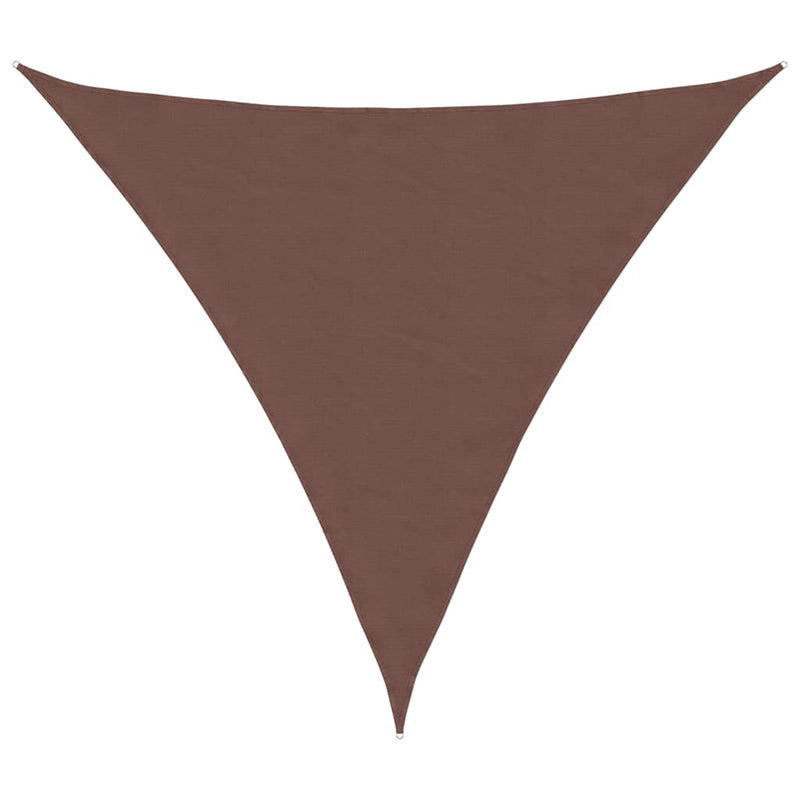 Afbeelding laden in galerijviewer, Vidaxl zonneschermdoek bruin 2x2x2 m 100% polyester oxford