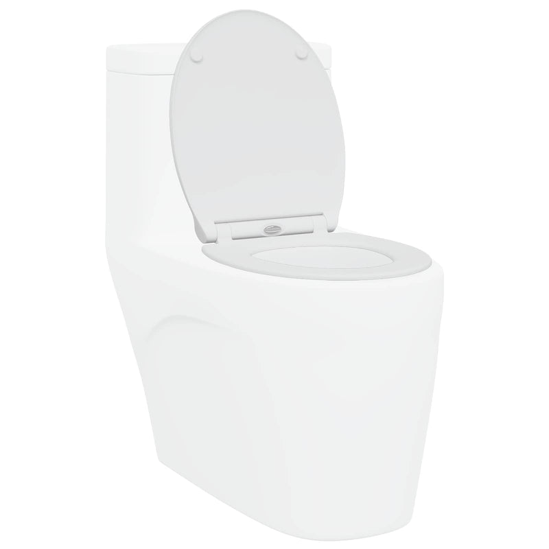 Afbeelding laden in galerijviewer, Vidaxl toiletzitting wit 47 x 37,5 x 3,8 cm duroplast