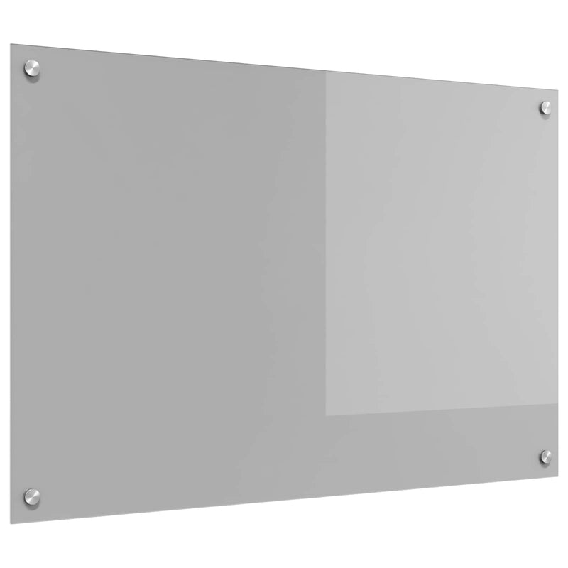ギャラリービューアに画像をロードする, Vidaxl keuken spatscherm lichtgrijs 90 x 60 cm gehard glas
