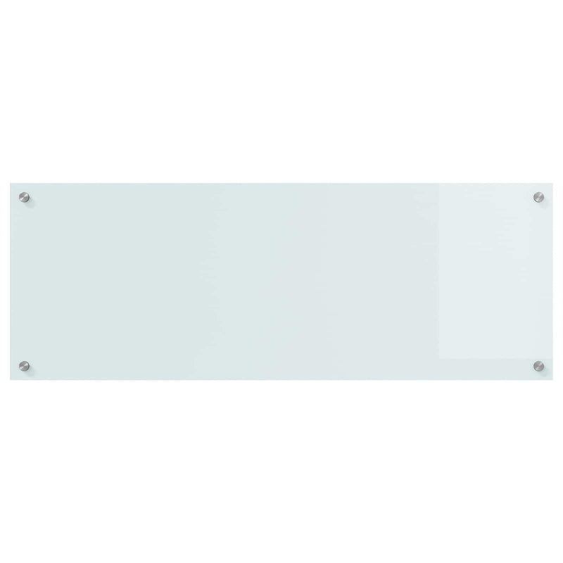 Afbeelding laden in galerijviewer, Vidaxl keuken spatscherm wit 110 x 40 cm gehard glas