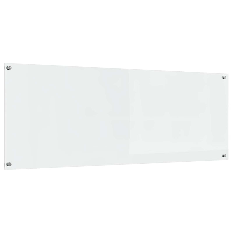 Afbeelding laden in galerijviewer, Vidaxl keuken spatscherm doorzichtig 110 x 40 cm gehard glas