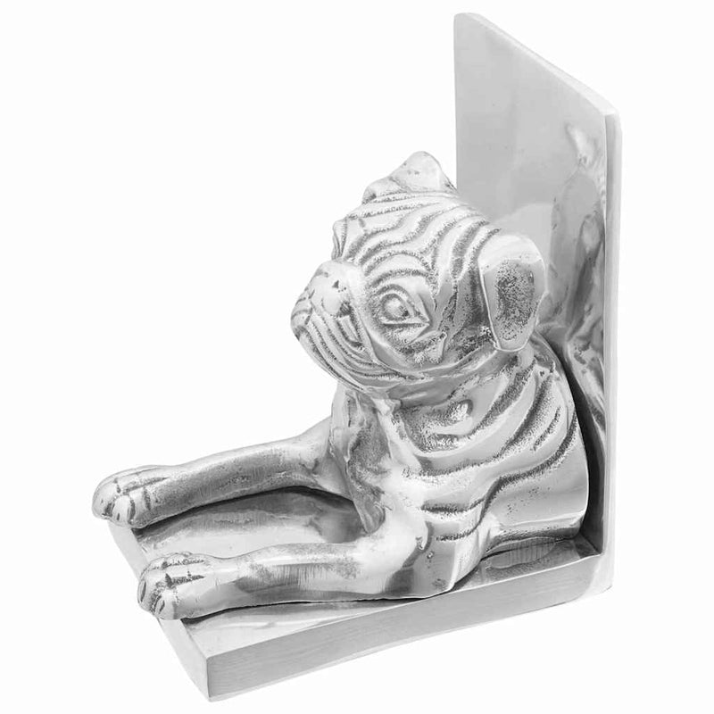 ギャラリービューアに画像をロードする, Vidaxl boekensteunen 2 pcs zilver 12 x 15 x 18 cm aluminium