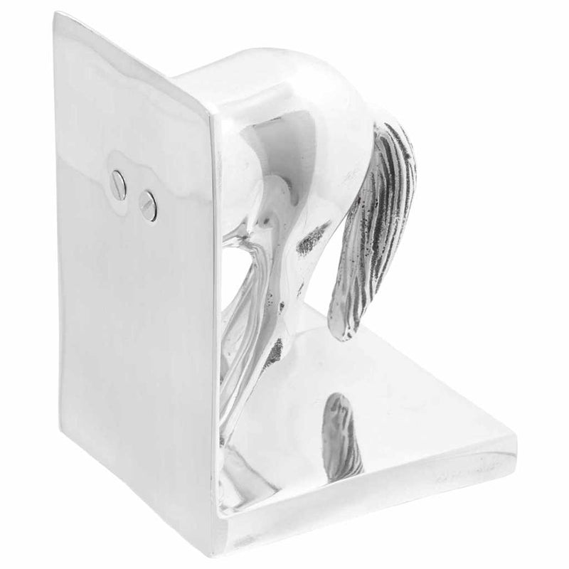ギャラリービューアに画像をロードする, Vidaxl boekensteunen 2 pcs zilver 11 x 14 x 25 cm aluminium