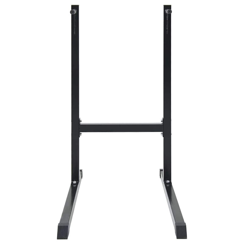 ギャラリービューアに画像をロードする, Vidaxl dip station zwart 103.5 x 66.5 x 121.5 cm gepoedercoat staal