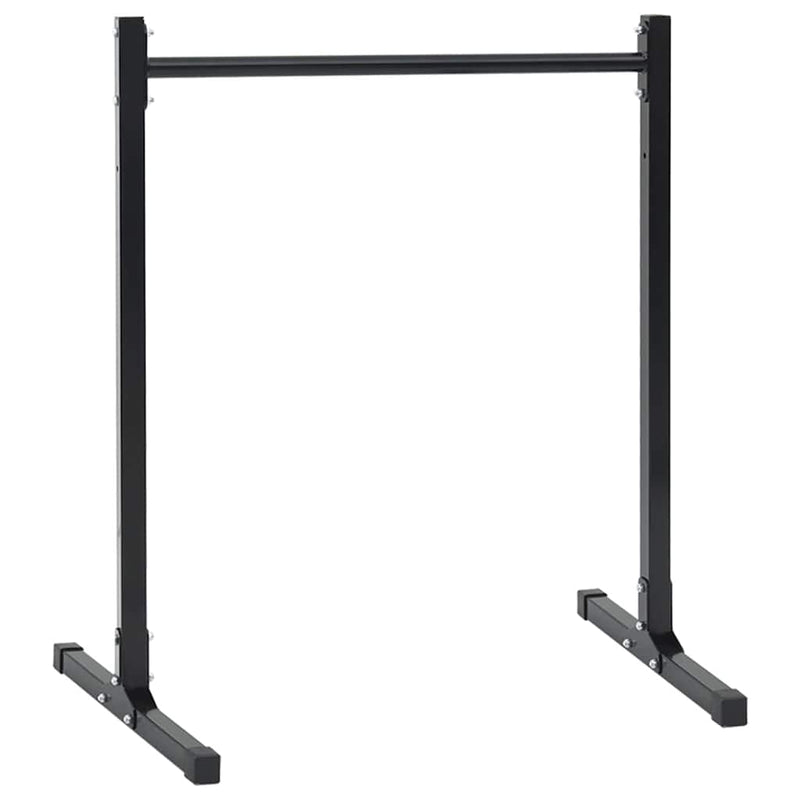 Afbeelding laden in galerijviewer, Vidaxl dip station 2 pcs zwart 55 x 90 x 104.5 cm gepoedercoat staal