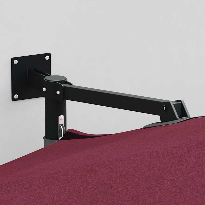 ギャラリービューアに画像をロードする, Vidaxl tuinparasol bordeaux rood 248 x 248 x 148 cm polyester en staal