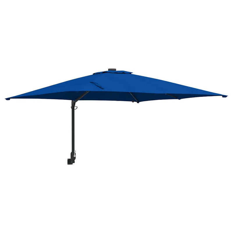 ギャラリービューアに画像をロードする, Vidaxl tuinparasol azurblauw 248,5 x 247,5 x 160 cm polyester en staal