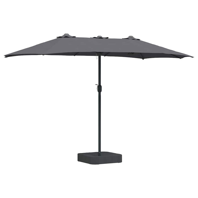 Chargez l'image dans la visionneuse de la galerie, Vidaxl tuinparasol antraciet 385 x 209 x 244 cm polyester en staal