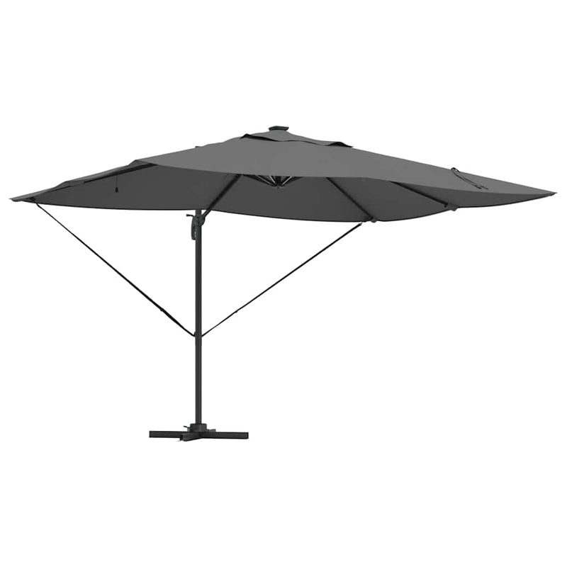 Chargez l'image dans la visionneuse de la galerie, Vidaxl parasol antraciet 352 x 251 x 265 cm polyester en aluminium
