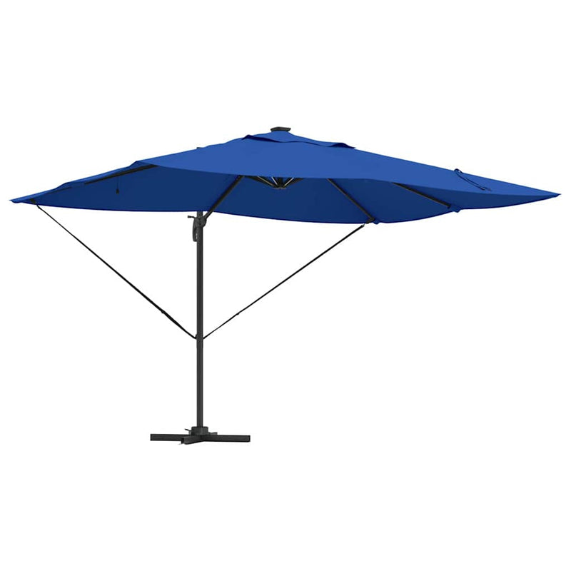 Afbeelding laden in galerijviewer, Vidaxl parasol azurblauw 352 x 251 x 265 cm polyester en aluminium