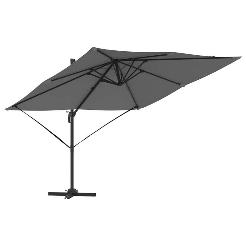 ギャラリービューアに画像をロードする, Vidaxl roma parasol antraciet 286 x 284 x 265 cm