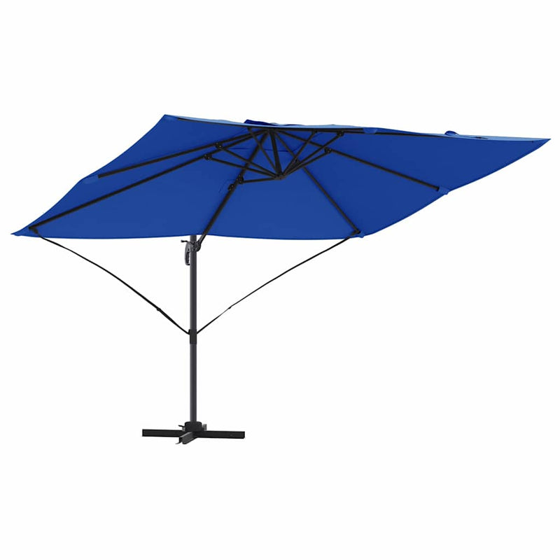 ギャラリービューアに画像をロードする, Vidaxl parasol azurblauw 351 x 250 x 260 cm polyester en aluminium