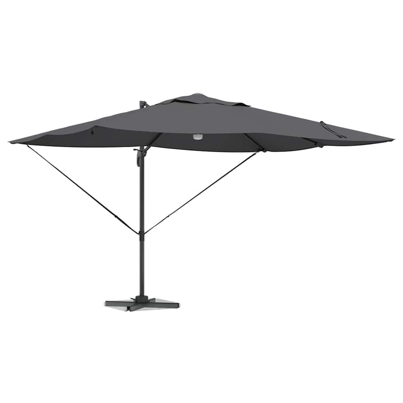 ギャラリービューアに画像をロードする, Vidaxl parasol antraciet 351 x 250 x 253 cm polyester en aluminium