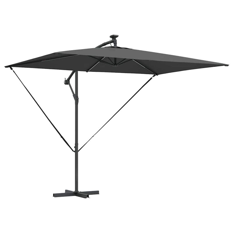 ギャラリービューアに画像をロードする, Vidaxl parasol antraciet 294 x 200 x 270 cm polyester en aluminium