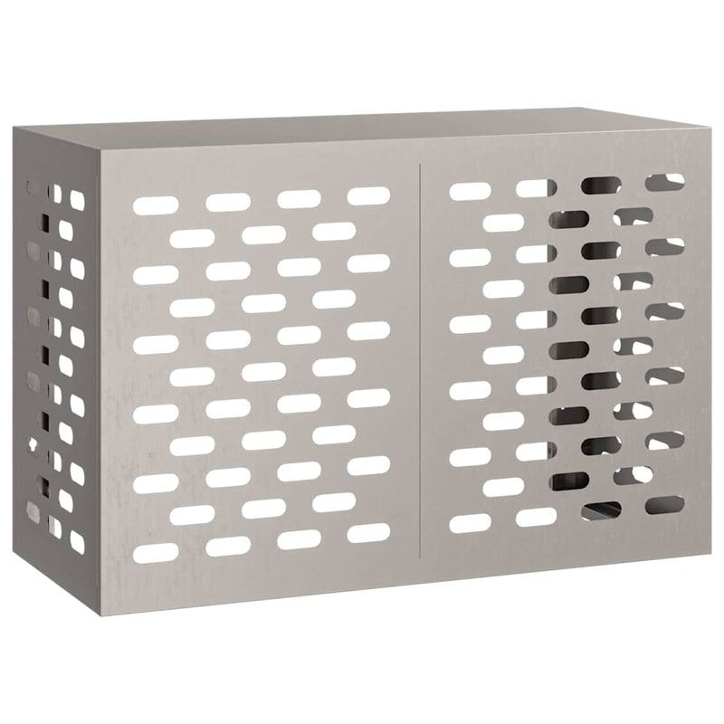 Afbeelding laden in galerijviewer, Vidaxl airconditioner hoes roestig 90 x 40 x 60 cm cortenstaal