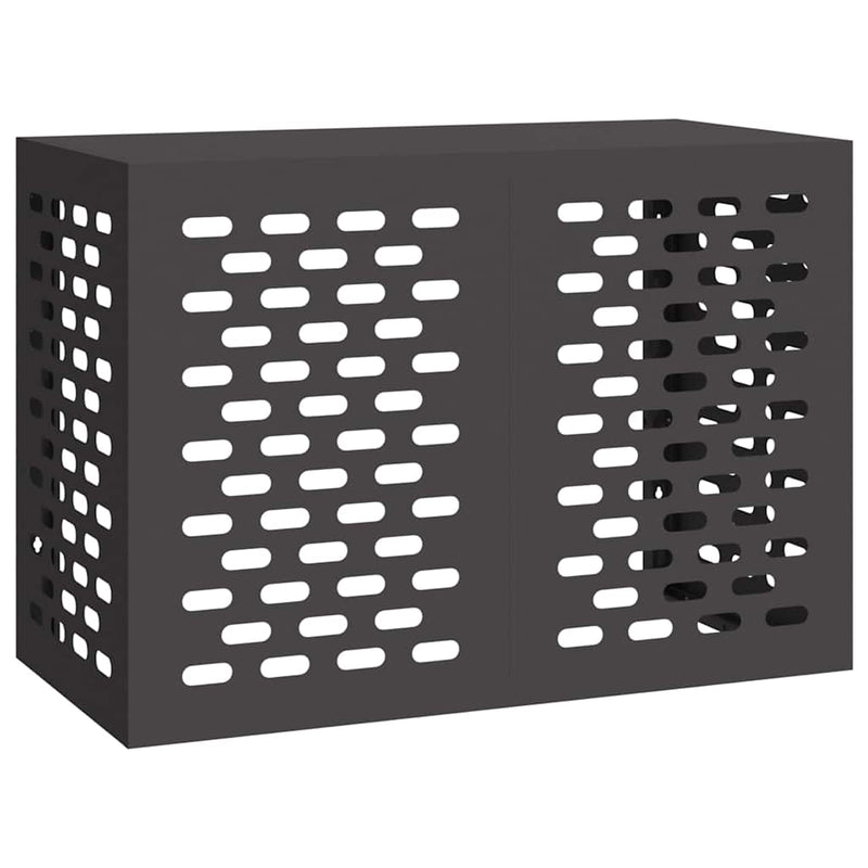 Afbeelding laden in galerijviewer, Vidaxl airconditioner hoes zwart 100 x 50 x 70 cm staal