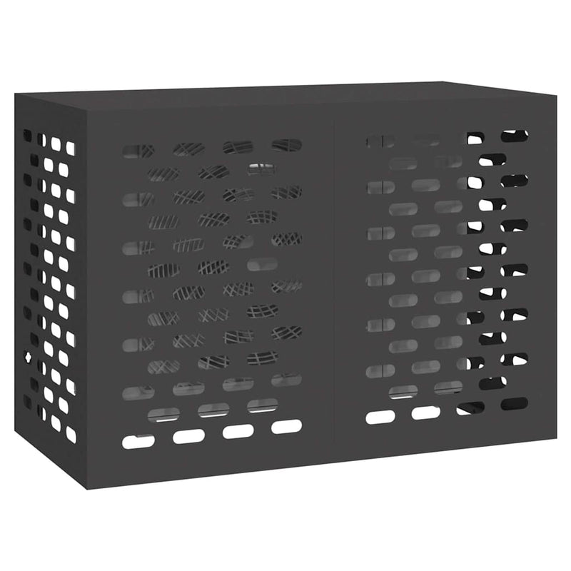 Afbeelding laden in galerijviewer, Vidaxl airconditioner hoes zwart 100 x 50 x 70 cm staal