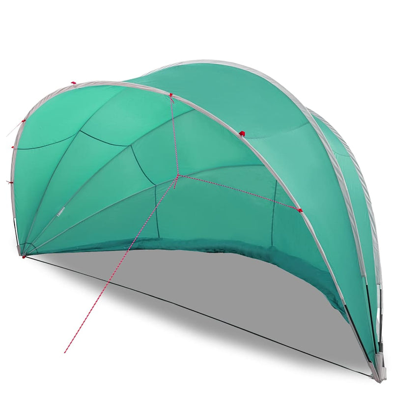 Chargez l'image dans la visionneuse de la galerie, Vidaxl pooldome blauw 546 x 516 x 250 cm 185t polyester met pu-coating