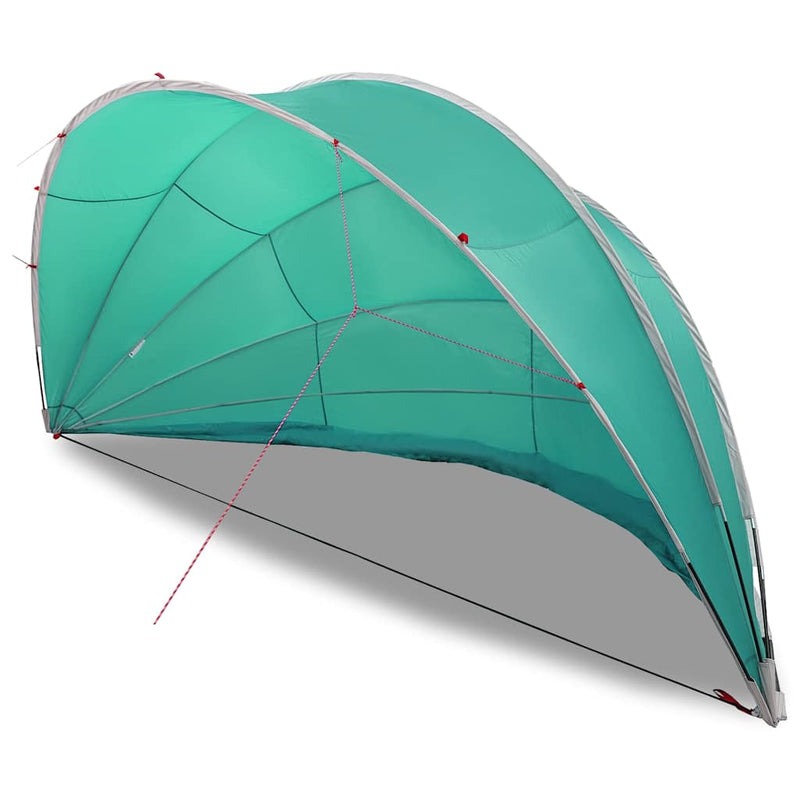 Chargez l'image dans la visionneuse de la galerie, Vidaxl pooldome blauw 592 x 590 x 275 cm 185t polyester met pu-coating