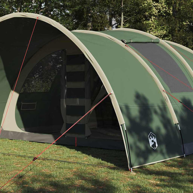 ギャラリービューアに画像をロードする, Vidaxl tunneltent met dak met opslag groen 710 x 460 x 245 cm