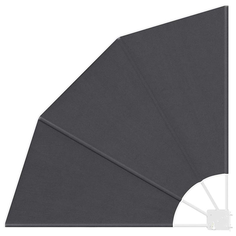 ギャラリービューアに画像をロードする, Vidaxl balkon privacy scherm zwart 115 x 115 cm polyester