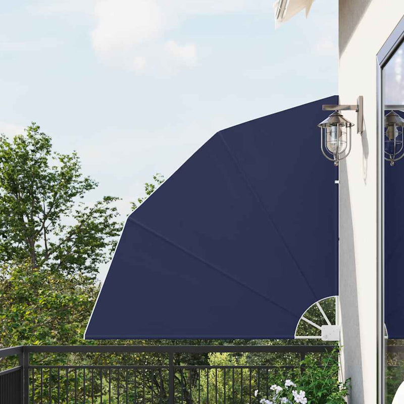 ギャラリービューアに画像をロードする, Vidaxl balkon privacy scherm marineblauw 140 x 140 cm polyester