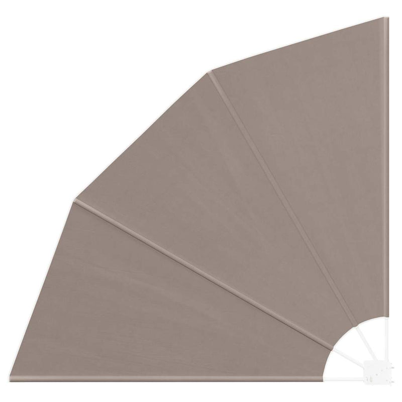 Afbeelding laden in galerijviewer, Vidaxl balkon privacy scherm taupe 140 x 140 cm polyester