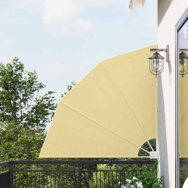 ギャラリービューアに画像をロードする, Vidaxl balkon privacy scherm zand 140 x 140 cm polyester