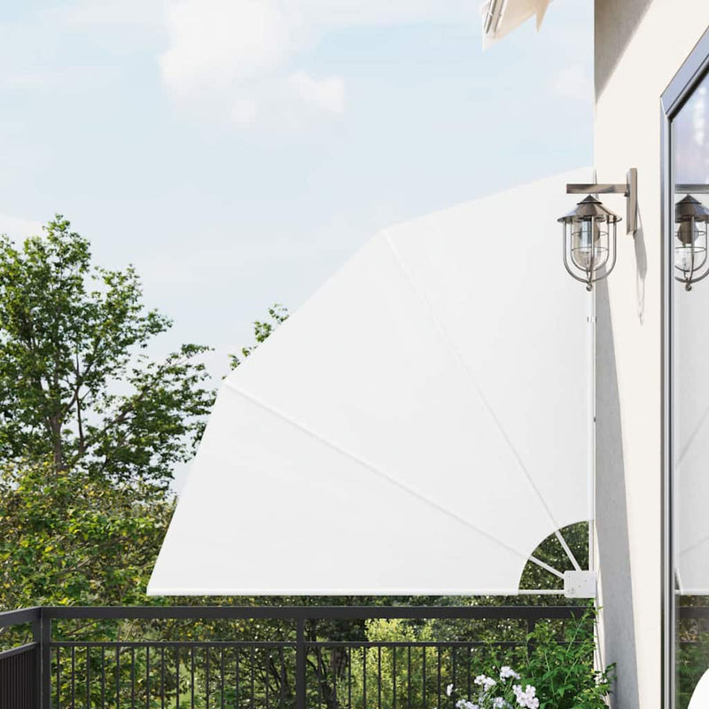 ギャラリービューアに画像をロードする, Vidaxl balkon privacy scherm wit 140 x 140 cm polyester