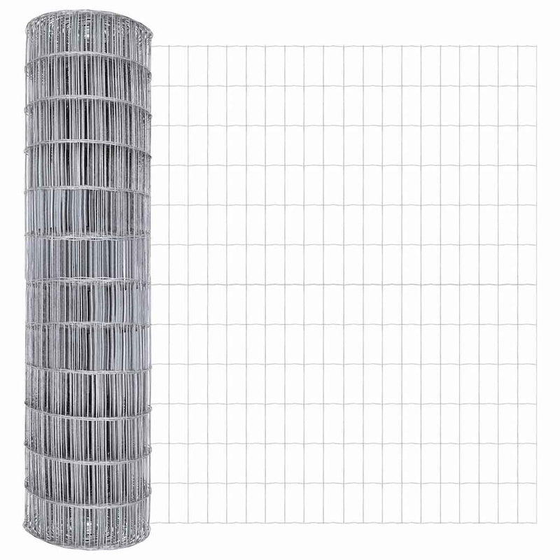 Afbeelding laden in galerijviewer, Vidaxl euro hek 1,5 x 10 m pvc-gecoat ijzer