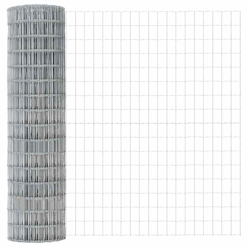 ギャラリービューアに画像をロードする, Vidaxl euro hek 1 x 25 m pvc-gecoat ijzer