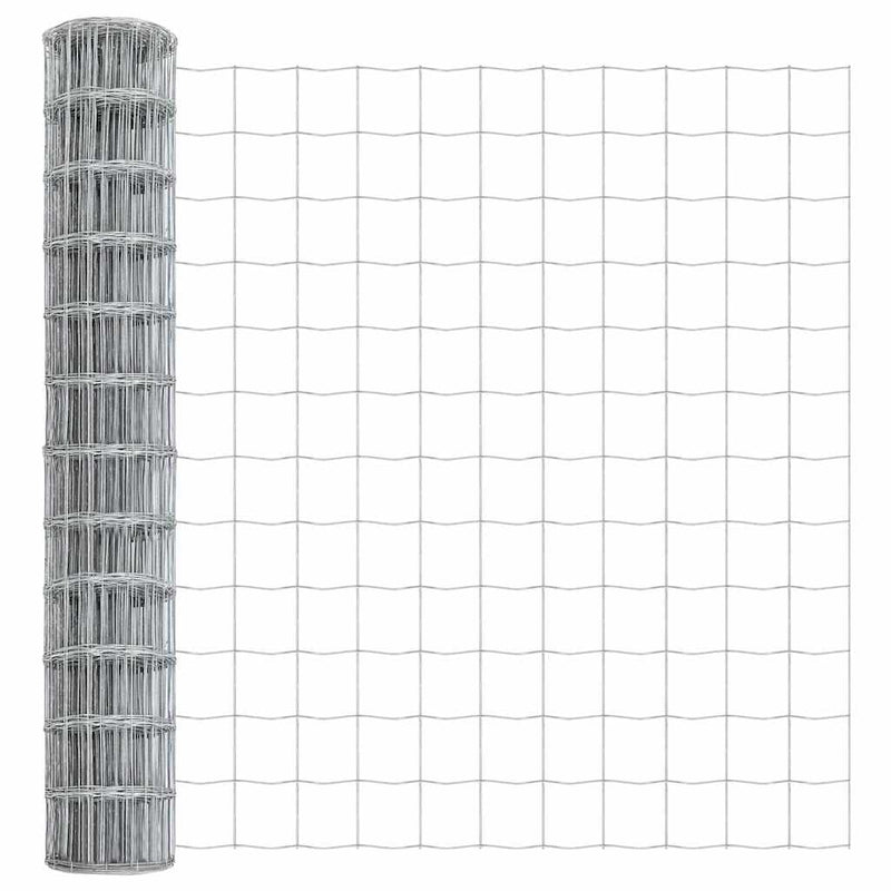 ギャラリービューアに画像をロードする, Vidaxl euro hek 1 x 25 m pvc-gecoat ijzer