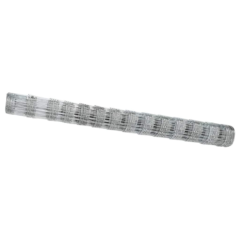 Afbeelding laden in galerijviewer, Vidaxl weidehekwerk zilver 25 x 1,4 m gegalvaniseerd staal