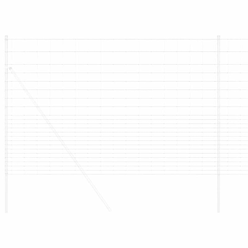 ギャラリービューアに画像をロードする, Vidaxl weidehekwerk zilver 25 x 1,6 m gegalvaniseerd staal