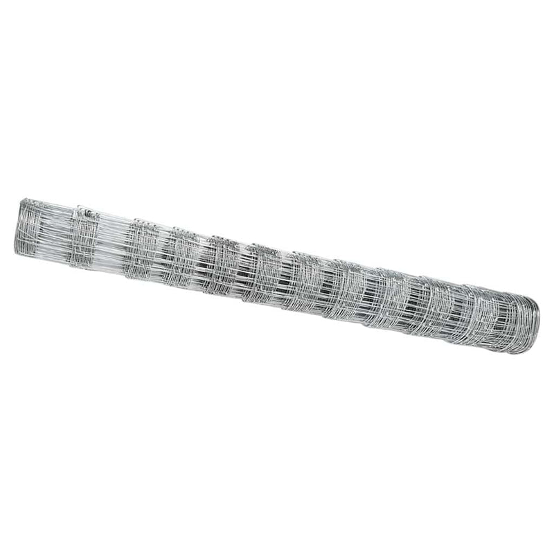 ギャラリービューアに画像をロードする, Vidaxl weidehekwerk zilver 50 x 1,2 m gegalvaniseerd staal