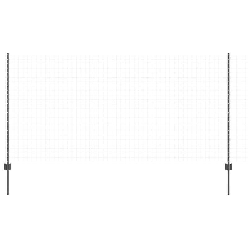 Chargez l'image dans la visionneuse de la galerie, Vidaxl afrasteringspaal 11 pcs grijs 120 cm staal