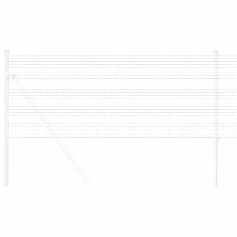 Afbeelding laden in galerijviewer, Vidaxl gelaste draadhek zilver 0.8 x 50 m