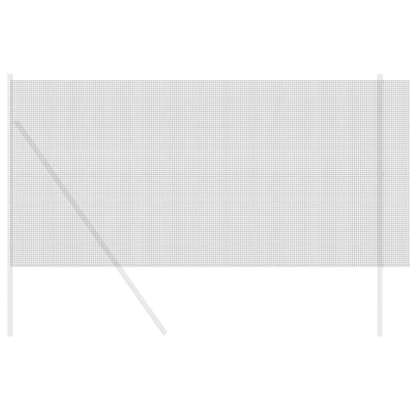 Afbeelding laden in galerijviewer, Vidaxl gelaste draadhek grijs 1.2 x 50 m