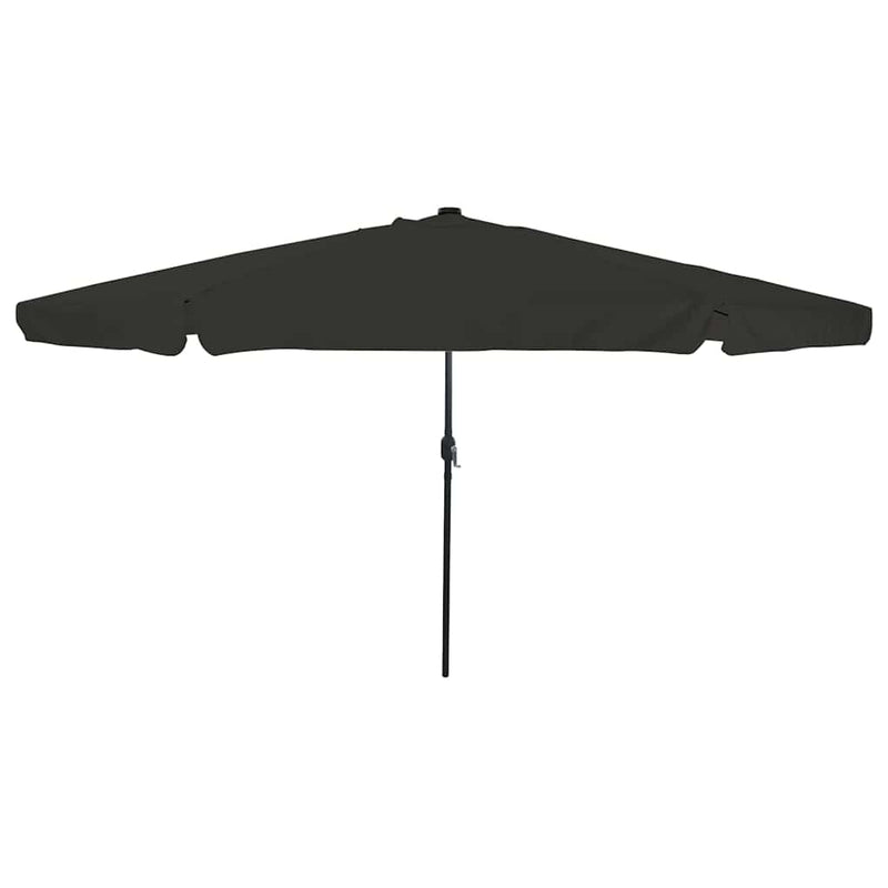 Chargez l'image dans la visionneuse de la galerie, Vidaxl tuinparasol zwart 395 x 395 x 245 cm polyester