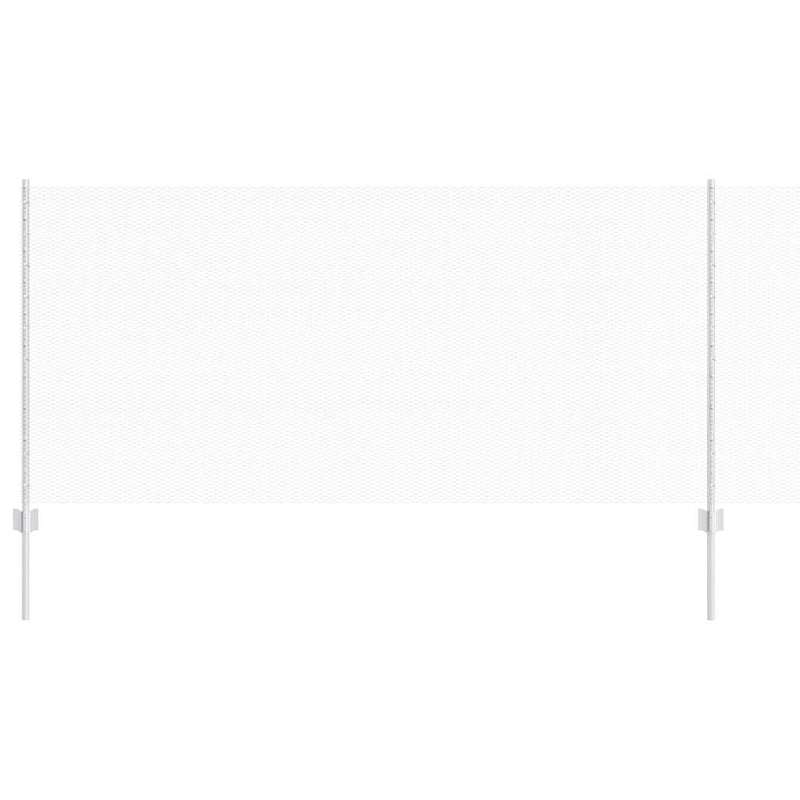 ギャラリービューアに画像をロードする, Vidaxl hek met paal zilver 1 x 25 m staal